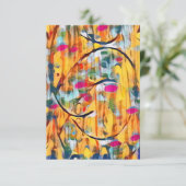 抽象芸術黄 エンクロージャーカード (スタンド正面)