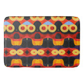 抽象芸術黄 バスマット (正面)