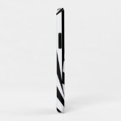 抽象芸術黒と白の渦巻き旋回らせん階段ケース – Case-Mate iPhoneケース (裏面/右)