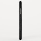 抽象芸術黒のテクスチパーソナライズされたャ名 Case-Mate iPhoneケース (裏面/右)