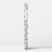 抽象芸術黒線 Case-Mate iPhoneケース (裏面 / 左)