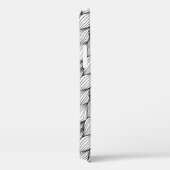 抽象芸術黒線 Case-Mate iPhoneケース (裏面 / 右)