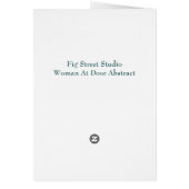 抽象芸術 (裏面)