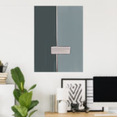 抽象芸術002アートプリント ポスター (ホームオフィス)