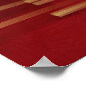 抽象芸術003アートプリント ポスター (角)