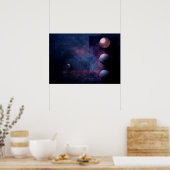 抽象芸術005アート ポスター (キッチン)