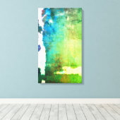 抽象芸術011引き伸ばしキャンバス印刷 キャンバスプリント (インサイチュ (ウッドフロア))