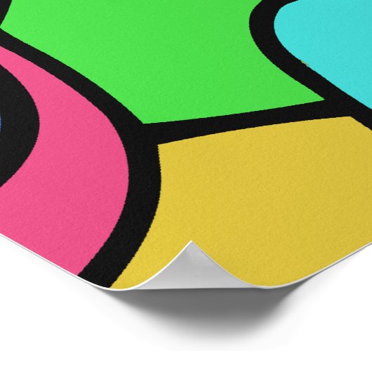 抽象芸術02 ポスター (角)