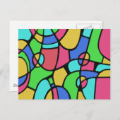 抽象芸術02 ポストカード (正面/裏面)