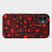 抽象芸術090112 v14 Case-Mate iPhoneケース (裏面(横))