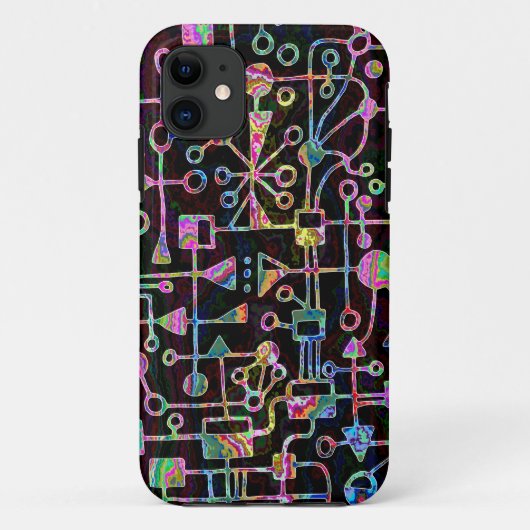 抽象芸術090112 v1 Case-Mate iPhoneケース (裏面)