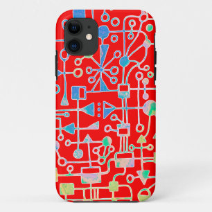 抽象芸術090112 v3 iPhone 11 ケース
