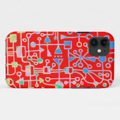 抽象芸術090112 v3 Case-Mate iPhoneケース (裏面(横))