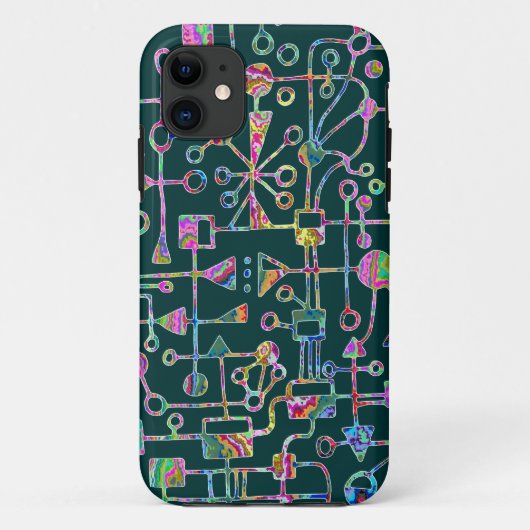 抽象芸術090112 v5 Case-Mate iPhoneケース (裏面)