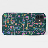 抽象芸術090112 v5 Case-Mate iPhoneケース (裏面(横))