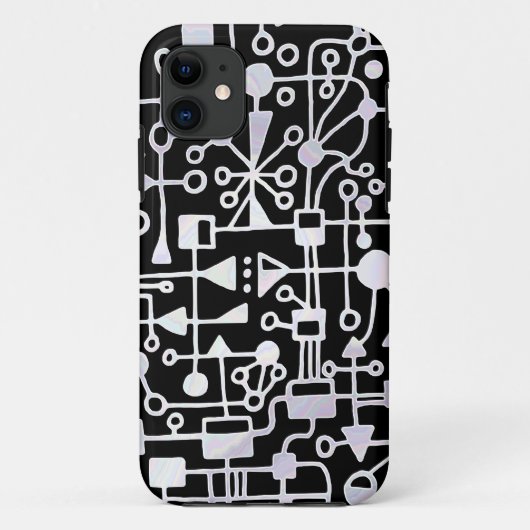 抽象芸術090112 v6 Case-Mate iPhoneケース (裏面)