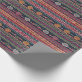 抽象芸術1パターンHMONGラッピング紙 ラッピングペーパー (角)