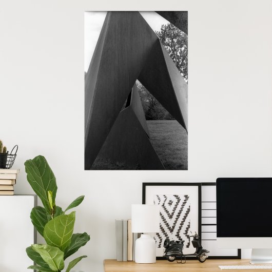 抽象芸術1号 ポスター (ホームオフィス)