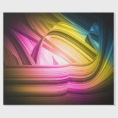 抽象芸術10ラッピング紙 ラッピングペーパー (フラット)