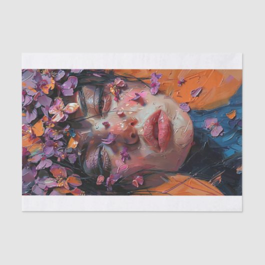 抽象芸術11 薄葉紙 (正面)