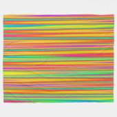 抽象芸術120716(010) フリースブランケット (正面(横))