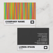 抽象芸術120716(010) 名刺 (正面/裏面)