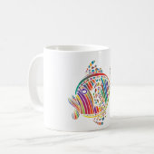 抽象芸術1299653 コーヒーマグカップ (正面左)