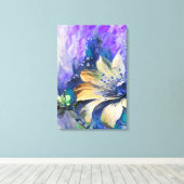 抽象芸術14636 キャンバスプリント (インサイチュ (ウッドフロア))