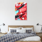 抽象芸術14648 キャンバスプリント (インサイチュ (寝室))