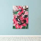 抽象芸術14656 キャンバスプリント (インサイチュ (ウッドフロア))