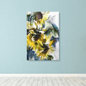 抽象芸術14657 キャンバスプリント (インサイチュ (ウッドフロア))