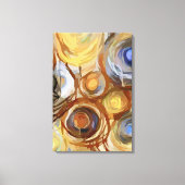 抽象芸術14658 キャンバスプリント (正面)