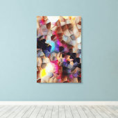 抽象芸術14659 キャンバスプリント (インサイチュ (ウッドフロア))