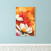 抽象芸術14662 キャンバスプリント (インサイチュ (ウッドフロア))