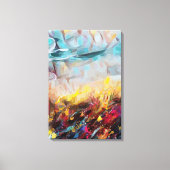 抽象芸術14664 キャンバスプリント (正面)
