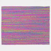 抽象芸術151116(03) フリースブランケット (正面(横))