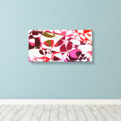 抽象芸術15 キャンバスプリント (インサイチュ (ウッドフロア))