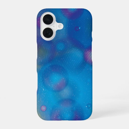 抽象芸術15 iPhone 16ケース (裏面)