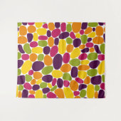 抽象芸術160417 – ワインガムカラー タペストリー (正面(横))