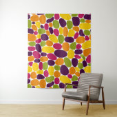 抽象芸術160417 – ワインガムカラー タペストリー (インサイチュ)