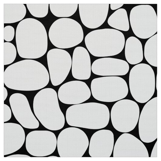 抽象芸術160417 -黒の白 ファブリック (見本)