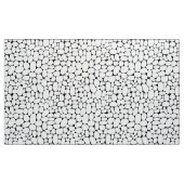 抽象芸術160417 -黒の白 ファブリック (ヤード)