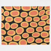 抽象芸術161216 フリースブランケット (正面(横))