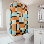 抽象芸術180316 シャワーカーテン (インサイチュ)