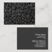 抽象芸術181112 – エキゾチック金属 名刺 (正面/裏面)