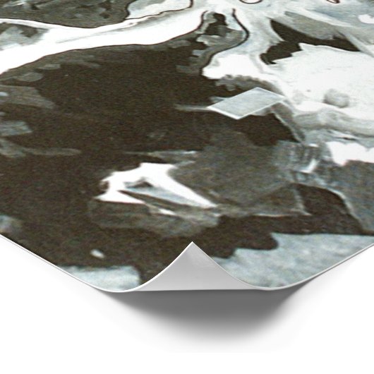 抽象芸術1 ポスター (角)