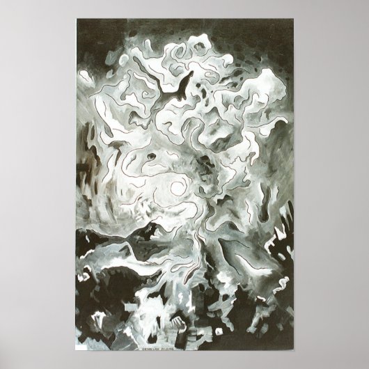 抽象芸術1 ポスター (正面)