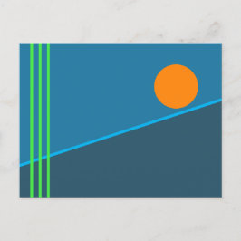 抽象芸術1 ポストカード