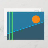 抽象芸術1 ポストカード (正面/裏面)