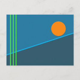 抽象芸術1 ポストカード